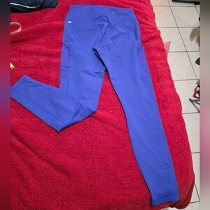 Fabletics PowerHold Royal Blue Leggings
